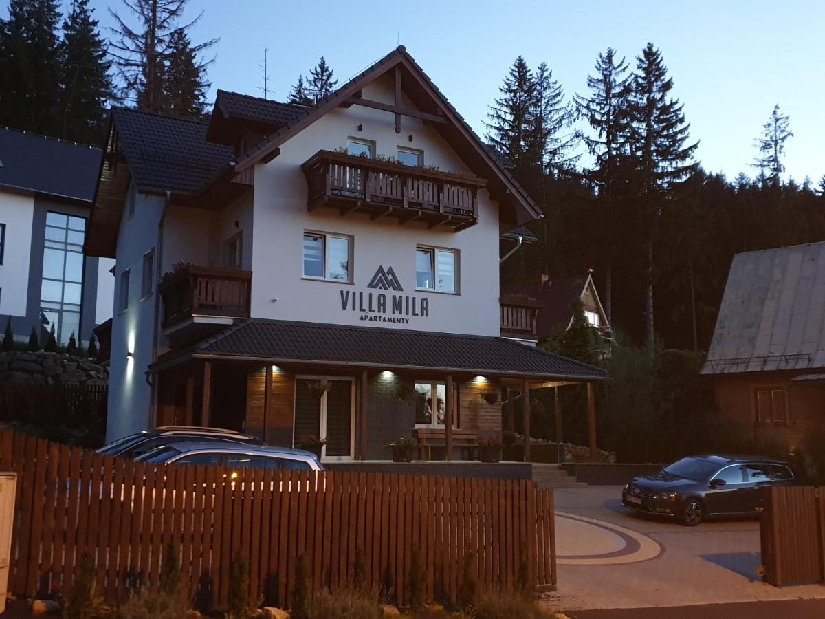 Villa Mila Apartamenty カルパッチ エクステリア 写真