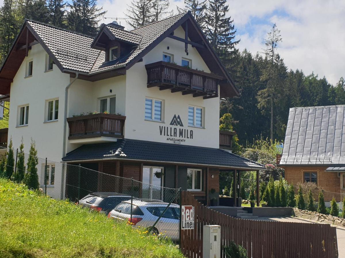 Villa Mila Apartamenty カルパッチ エクステリア 写真